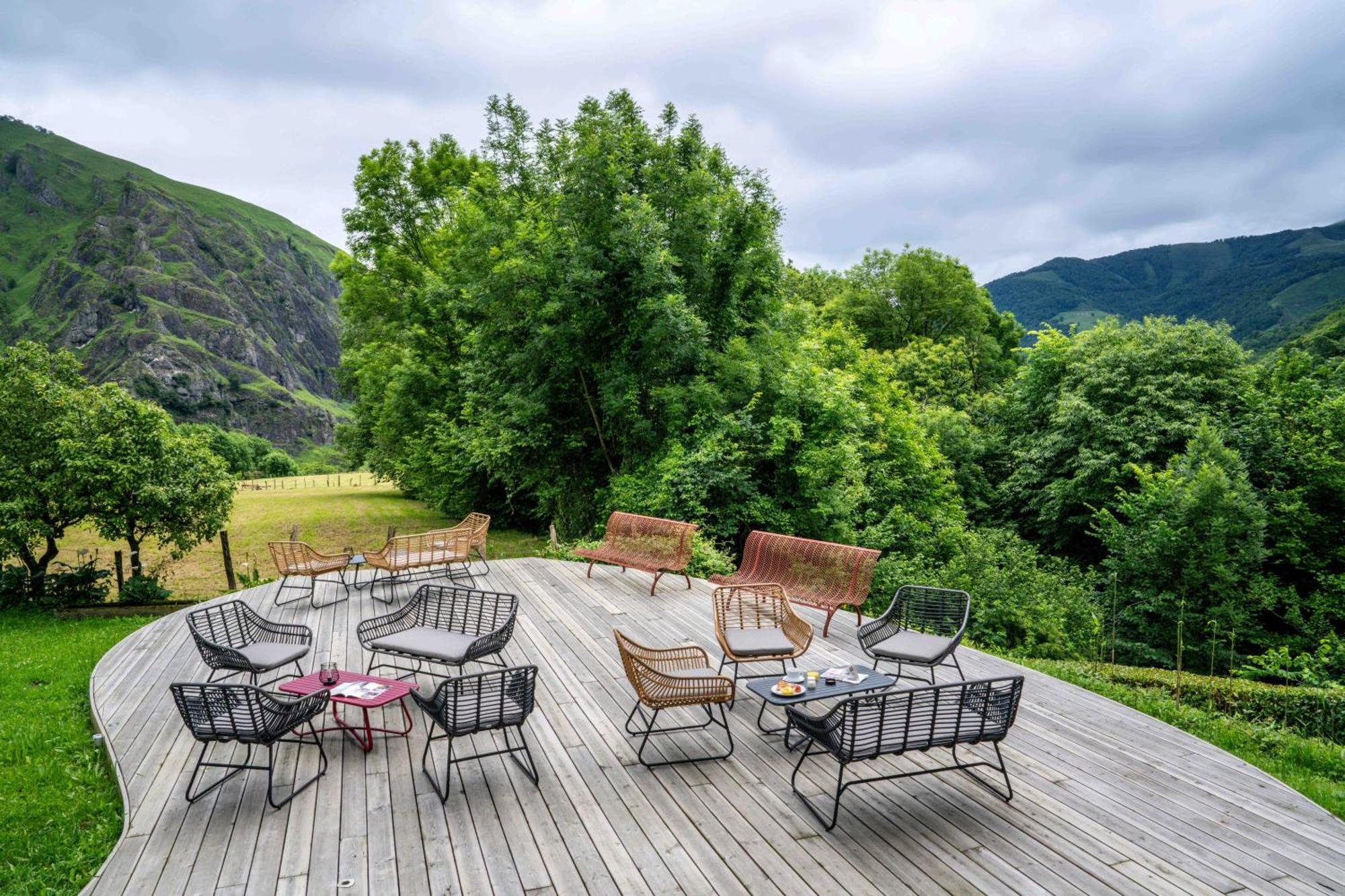 Logis Hotel Etchemaite Larrau Dış mekan fotoğraf