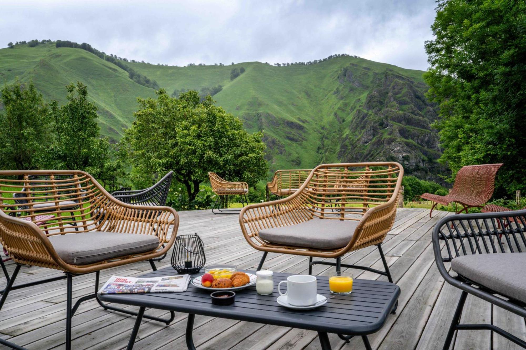 Logis Hotel Etchemaite Larrau Dış mekan fotoğraf