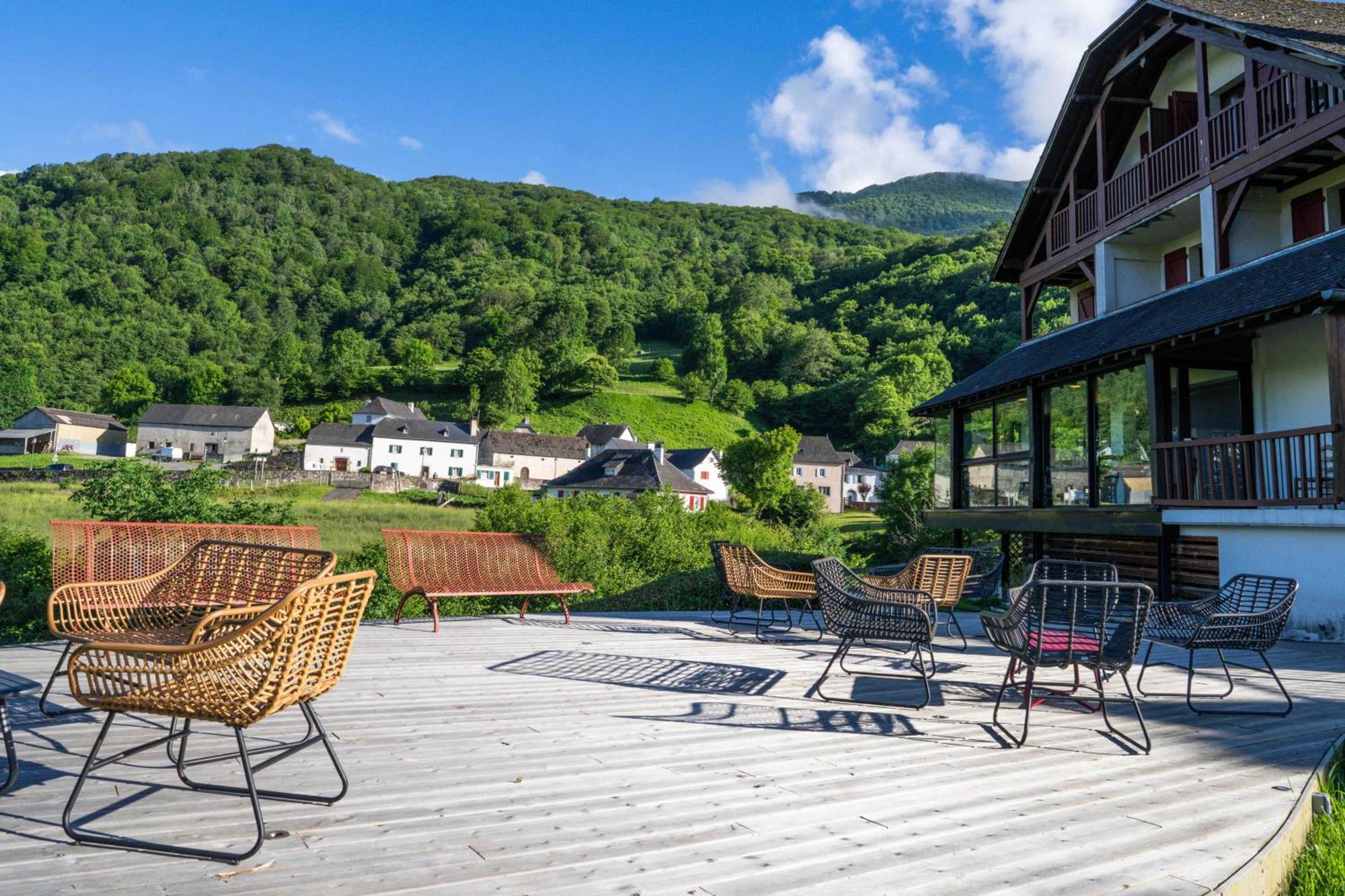 Logis Hotel Etchemaite Larrau Dış mekan fotoğraf